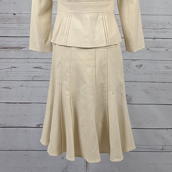 Nanette Lepore Blazer and Skirt set Ivory - Picture 10 of 16